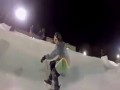 Skate park  zimą 