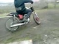 Wpadka na motocyklu