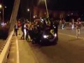 Pijani kretyni demolują samochów w Montpellier