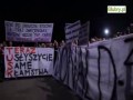 Donald Tusk w Poznaniu - Donald matole - kibice Lecha