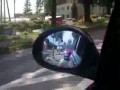 Mitsubishi Lancer EVO z urwaną dupą
