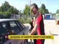 Rozbijanie szyby w samochodzie