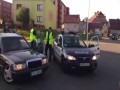 Duszenie w radiowozie