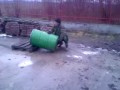 STRZELANIE Z KARBIDU I BECZKA 200L