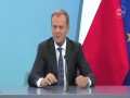 Po akcji ABW w siedzibie WPROST (konferencja prasowa Donalda Tuska)