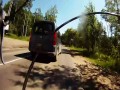 Pobił rowerzystę, bo ten mu zwrócił uwagę uderzając ręką w jego samochód!