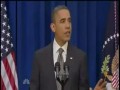 Barack Obama wyszedł z buta