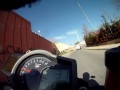 Slalom motocyklem i jazda 300 kmh