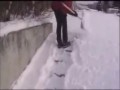 Jak odśnieżyć chodnik aby wkurzyć sąsiadów