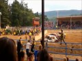 Wypadek podczas Demolition Derby