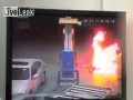Mały pożar na stacji beznynowej
