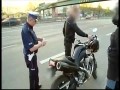Policja kontra motocyklista