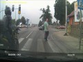 Radom. Idioci na motorach i kretyn w Mercedesie