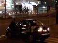 Walka z taxi w centrum Warszawy