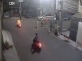 Ulatniający się metan przypadkowo podpalony przez rzuconą petardę