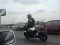 Luzak na motorze
