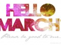 March