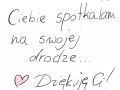 Dziękuję ci