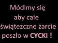 Aby swiateczne zarcie poszlo w cycki