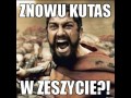 Kutas w zeszycie