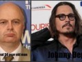 Johny depp vs normalny 50 latek