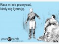 Ignoruje cie