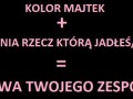 Jak nazywa sie twoj zespol