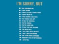 I39m sorry
