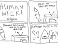 Human week