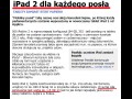 Ipad2 dla kazdego posła