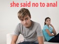 No to anal 