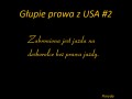 Mądrości z usa