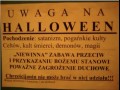 Uwaga na halloween