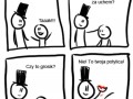 Uśmiechnięty magik