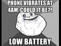 Telefon wibruje o 4 rano