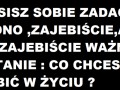 Zajebiście ważne pytanie