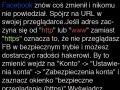 Uwaga zmiany w facebooku zobacz koniecznie