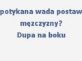 Wada postawy u zonatego mezczyzny