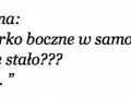 Zona w samochodzie