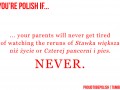 You39re polish if