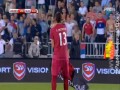 Mecz Serbia - Albania przerwany