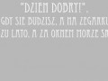 Dzień dobry