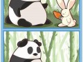 Panda i króliczek