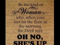 Be that woman