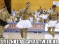 Still not as gay as twilight