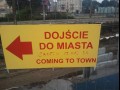 Dojście do miasta