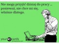 Nie mogę przyjść do pracy