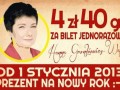 4 40Zl bilety w warszawie