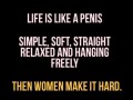 życie jak penis