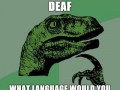 Blind and deaf
